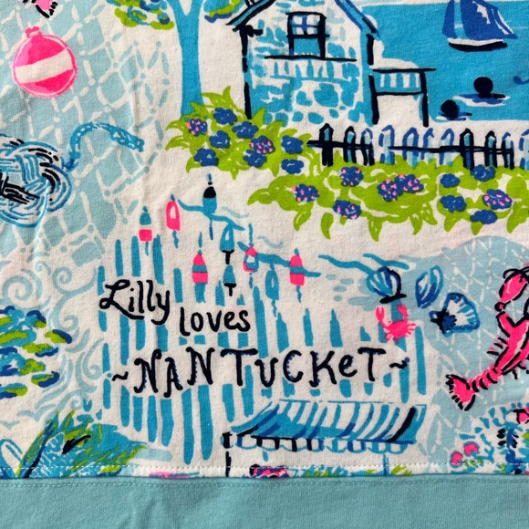 Lilly Pulitzer Finn Top in Rare Nantucket Print - Picture 5 of 14